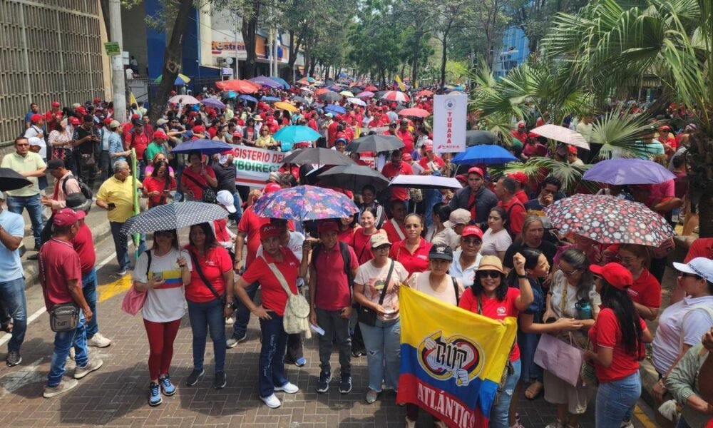 Marcha de Profesores por Pliego de Petiones
