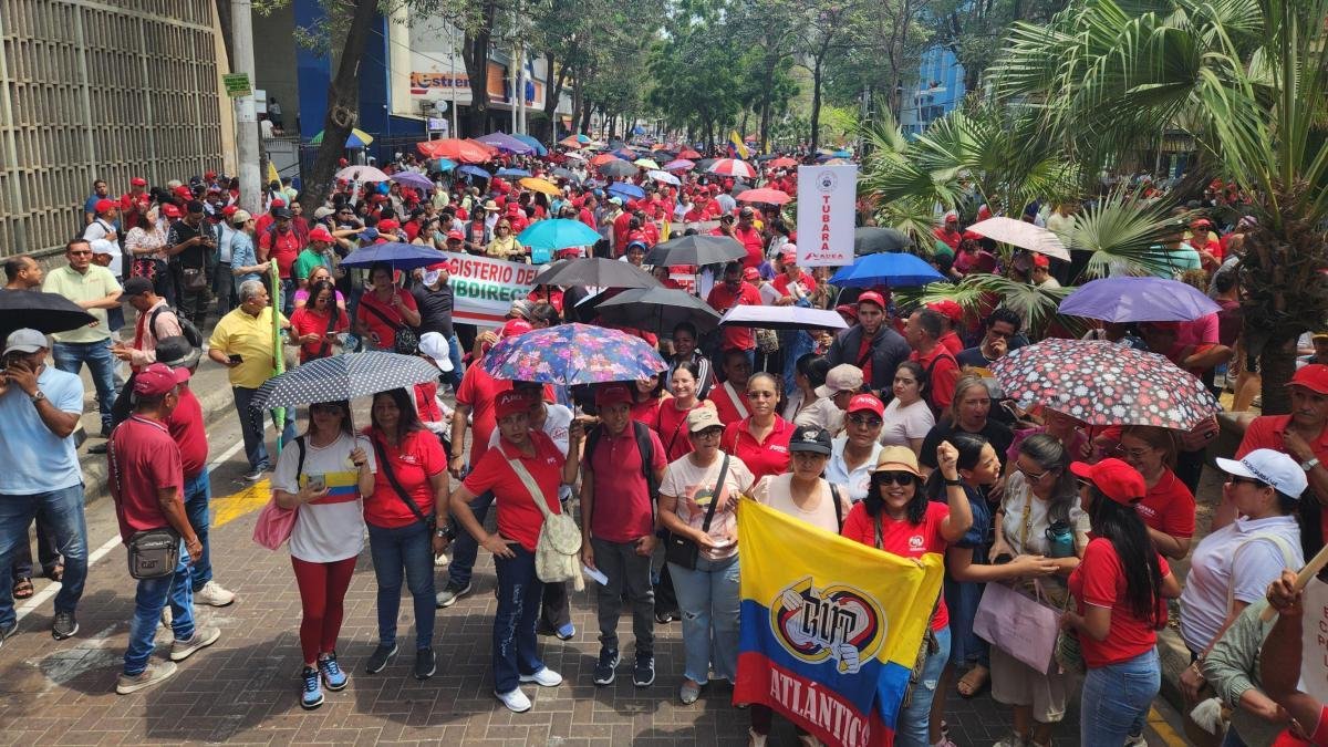 Marcha de Profesores por Pliego de Petiones