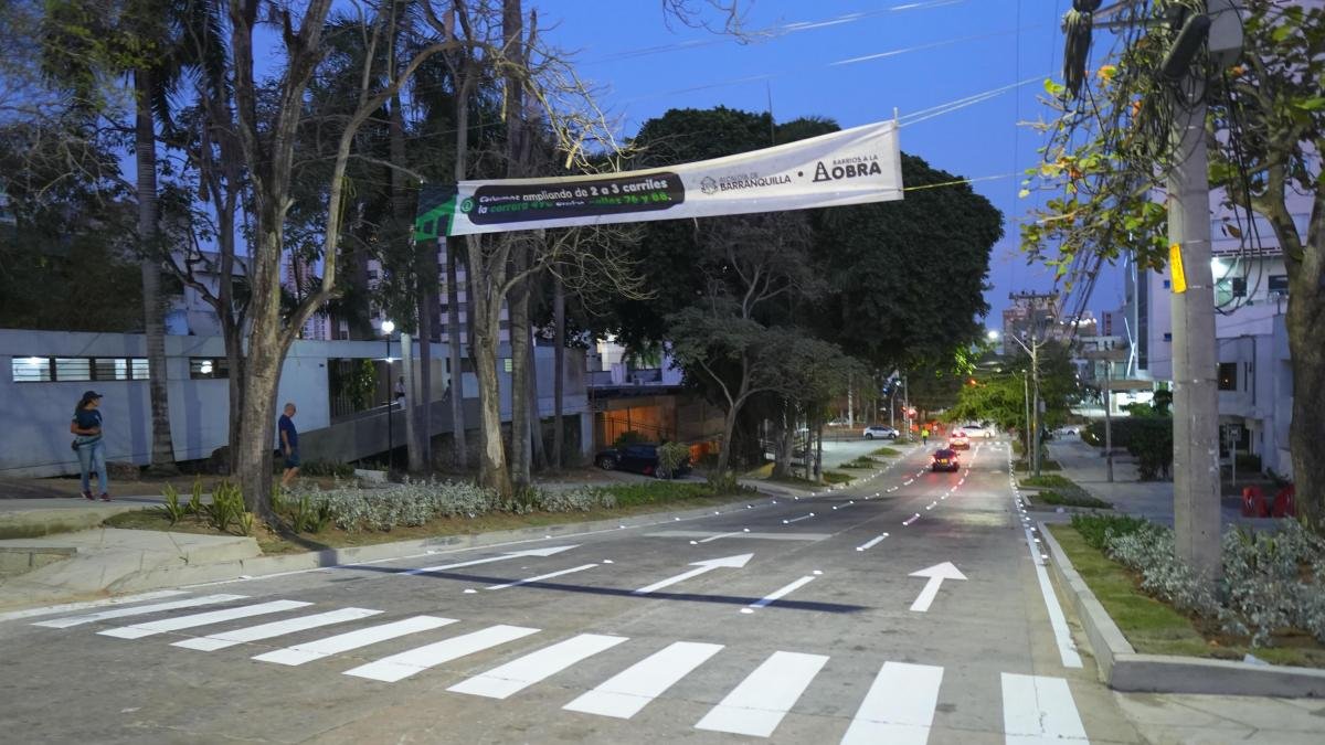 Entregan Nuevo Tramos de la Carrera 49C