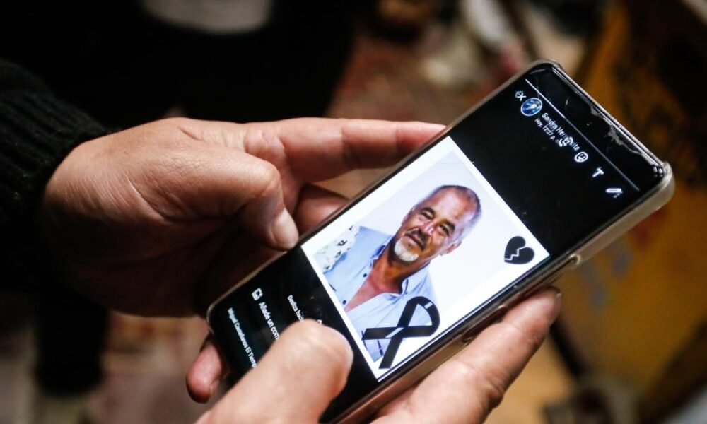 hijo de víctima de atentado con granada