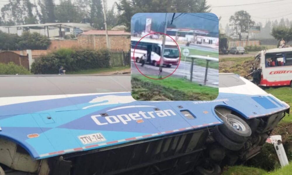 Habria Familia del Hombre que Sube un autobús segundos antes del trágico accidente en gachancipá, vía tunja