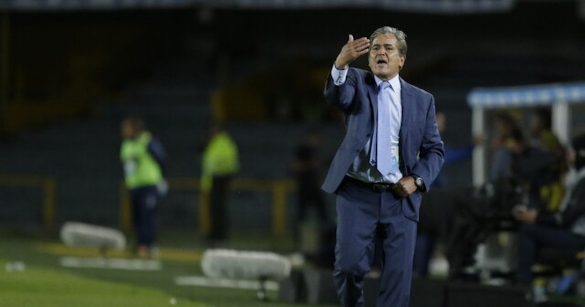 Así fue el momento de furia de Jorge Luis Pinto por el cual fue expulsado en el empate entre Unión Magdalena y Deportivo Cali