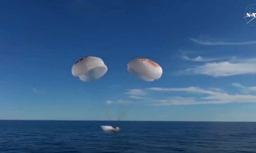 Así fue el regreso de los astronautas de la NASA tras pasar nueve meses varados en el espacio