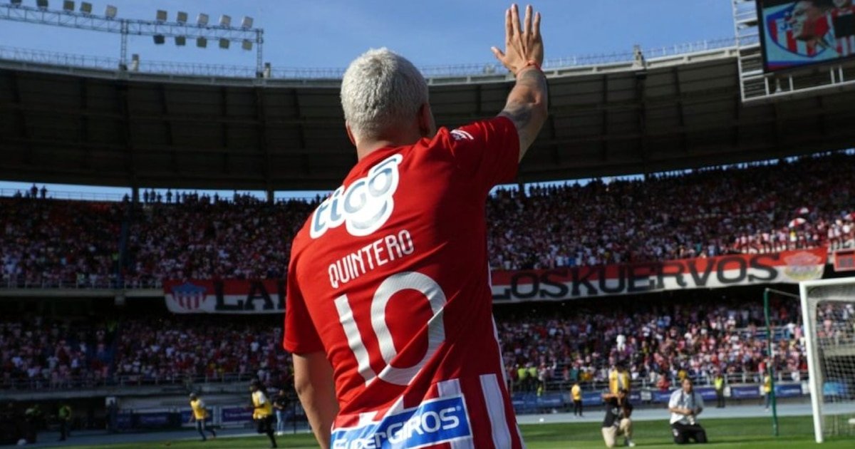 Así fue la última vez que Juan Fernando Quintero jugó en Barranquilla: Junior le dejó un mal recuerdo