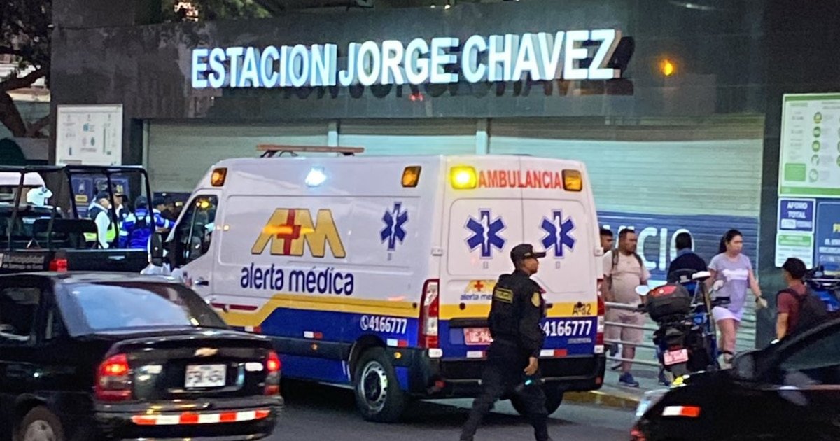 Atentado en la Línea 1 del Metro de Lima: reportan posible asesinato en la estación Jorge Chávez en Surco