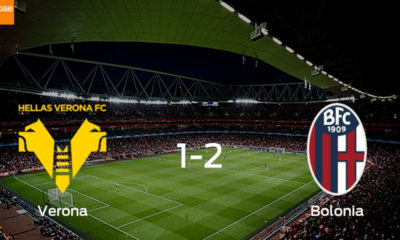 Bolonia suma tres puntos frente a Hellas Verona 2-1