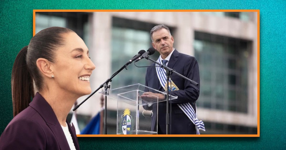 Claudia Sheinbaum felicita a Yamandú Orsi tras asumir la presidencia de Uruguay