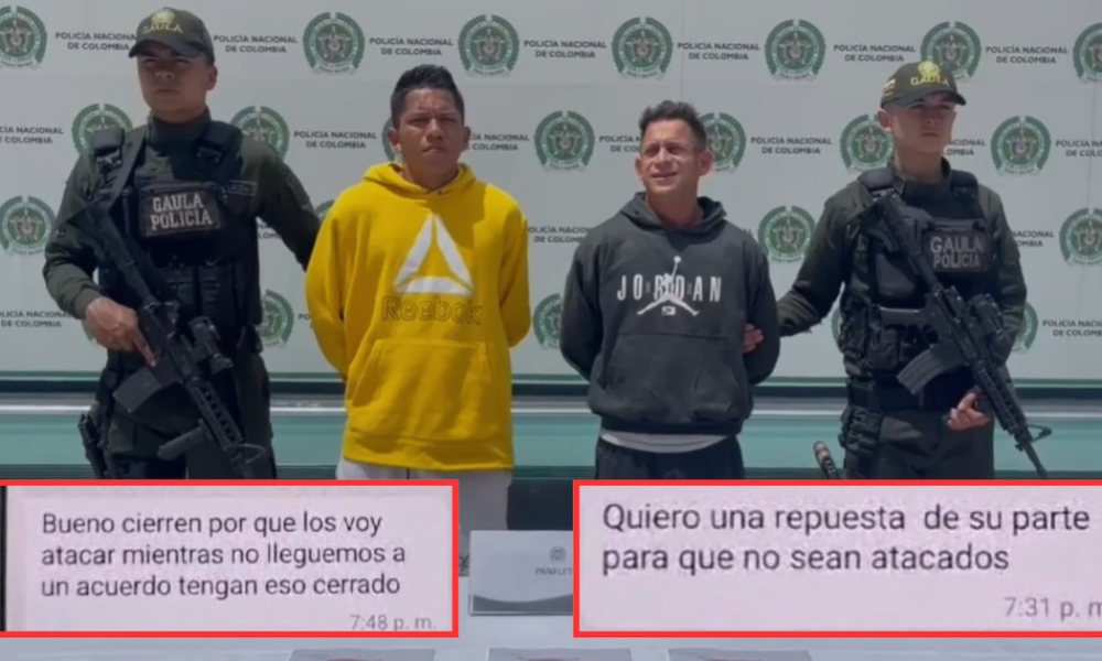 Con panfletos y amenazas vía Whatsapp simulaban ser miembros de ‘Los Satanás’ para extorsionar a comerciantes en Bogotá