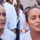 Daniela Darcourt fue encarada por asistente a la marcha nacional contra la inseguridad: “No trates de quedar bien”