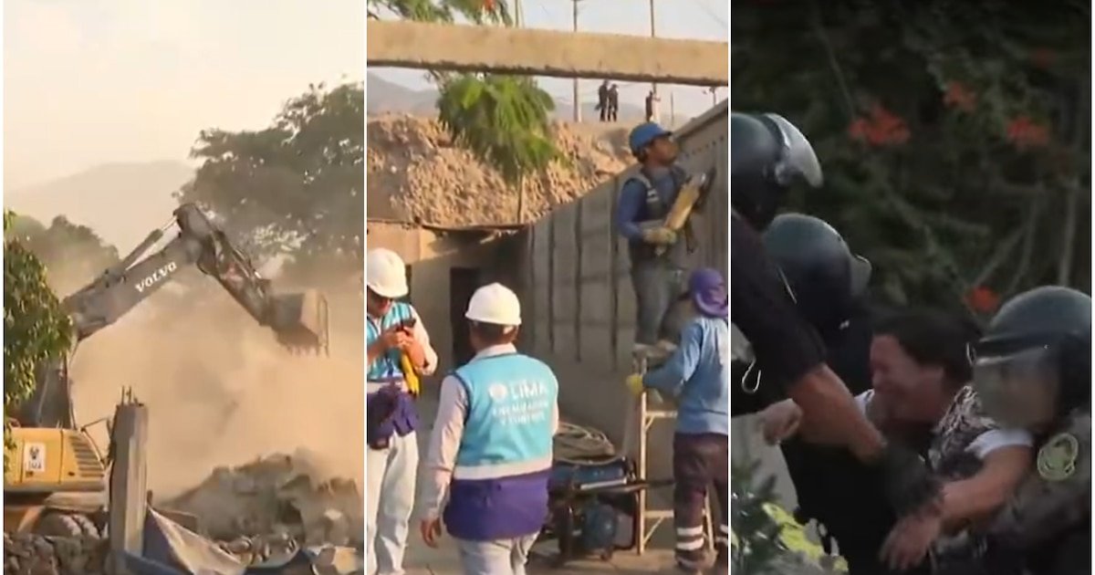 Desalojo en Chosica por ampliación de la autopista Ramiro Prialé: familias denuncian retiro violento por parte de la MML