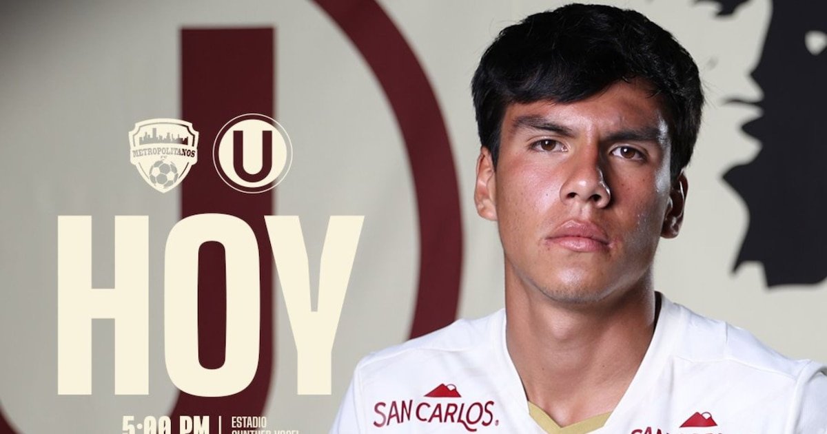 Dónde ver Universitario vs Metropolitanos FC HOY: canal tv online del duelo por la fecha 2 de la Copa Libertadores Sub 20 2025