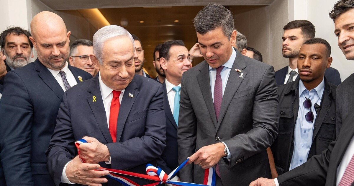 El presidente de Paraguay inaugura junto a Netanyahu su nueva Embajada en Jerusalén
