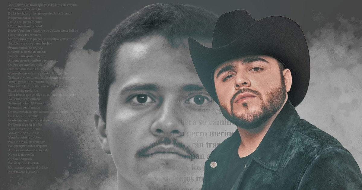 El supuesto corrido de Gerardo Ortiz para el líder del CJNG que pocos notaron