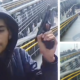 Este es el ladrón que asaltó al dueño de una patineta eléctrica en un puente peatonal en Bogotá: el delincuente quedó en video y ahora la Policía lo busca con un cartel
