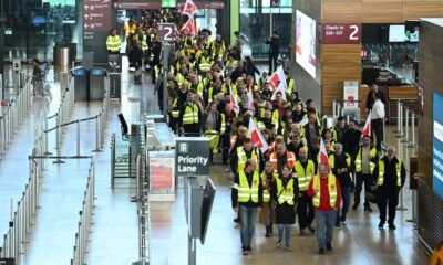 Huelga en 11 aeropuertos alemanes: casi 150 vuelos cancelados con origen o destino a España
