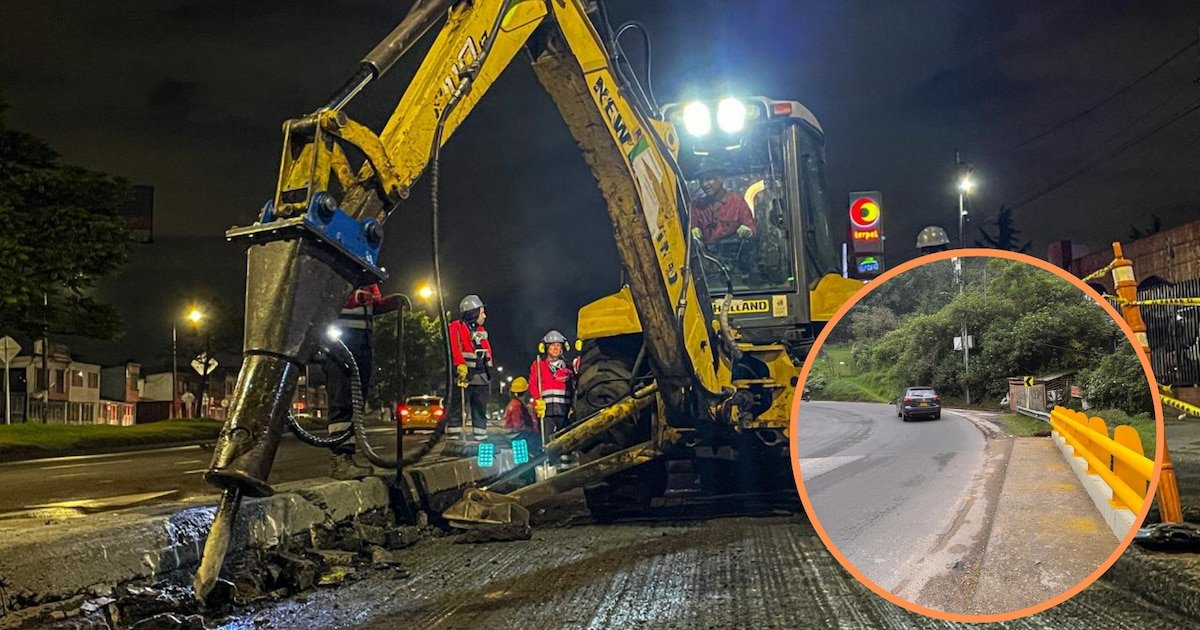 IDU avanza en la rehabilitación vial en Bogotá: más de 4.000 metros cuadrados intervenidos en la Avenida Circunvalar