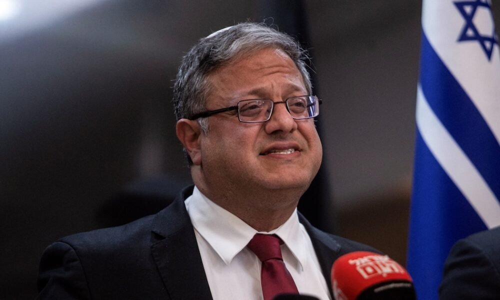 Israel autorizó el regreso de Ben Gvir como ministro de Seguridad tras la reanudación de los bombardeos en Gaza