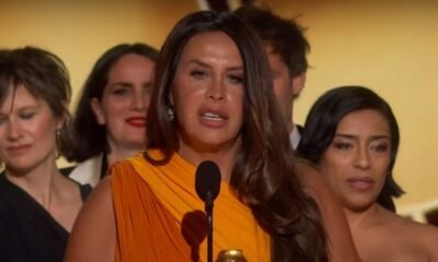 Karla Sofía Gascón, protagonista de los Globos de Oro con su discurso: "Soy quien soy, no quien vosotros queréis"