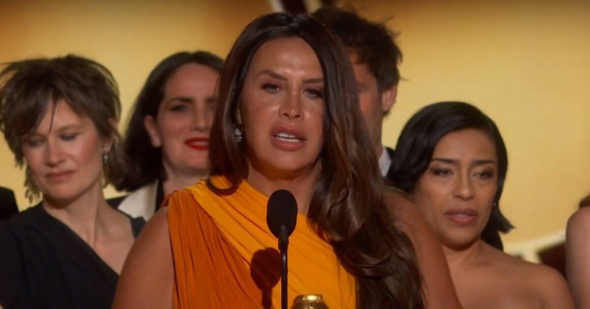 Karla Sofía Gascón, protagonista de los Globos de Oro con su discurso: "Soy quien soy, no quien vosotros queréis"