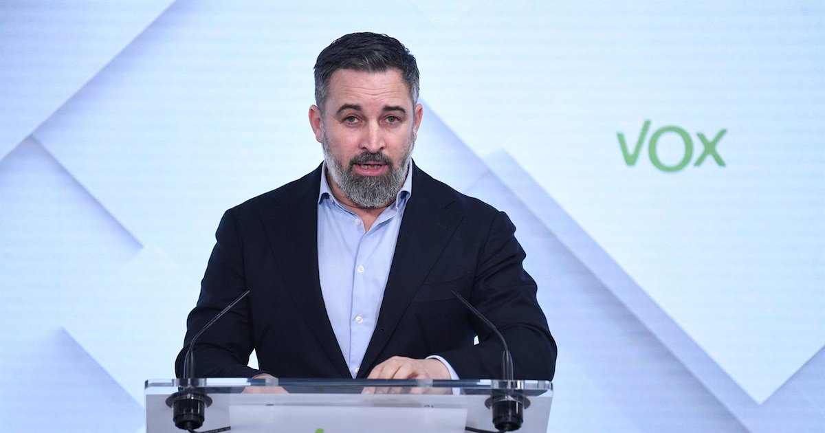 La Fiscalía Anticorrupción abre una investigación a Vox por financiación ilegal tras la denuncia del PSOE de diciembre