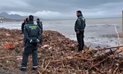 La Guardia Civil encuentra el cuerpo del hombre desaparecido tras ser arrastrado por las fuertes lluvias en Lorca