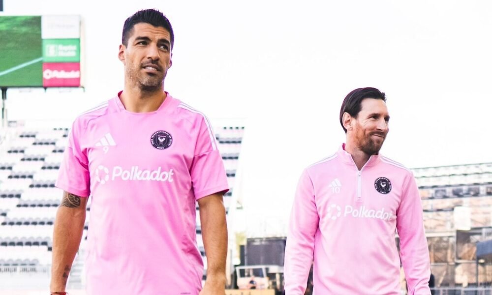 Los videos de Messi en la práctica abierta del Inter Miami: guiños del club, gesto con los fanáticos y la lupa sobre su lesión