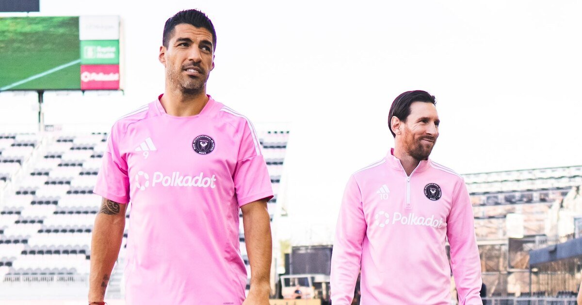 Los videos de Messi en la práctica abierta del Inter Miami: guiños del club, gesto con los fanáticos y la lupa sobre su lesión