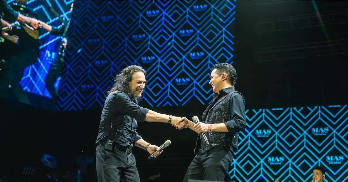 Marco Antonio Solís sorprendió en Paraguay con un dueto junto a un cantante colombiano