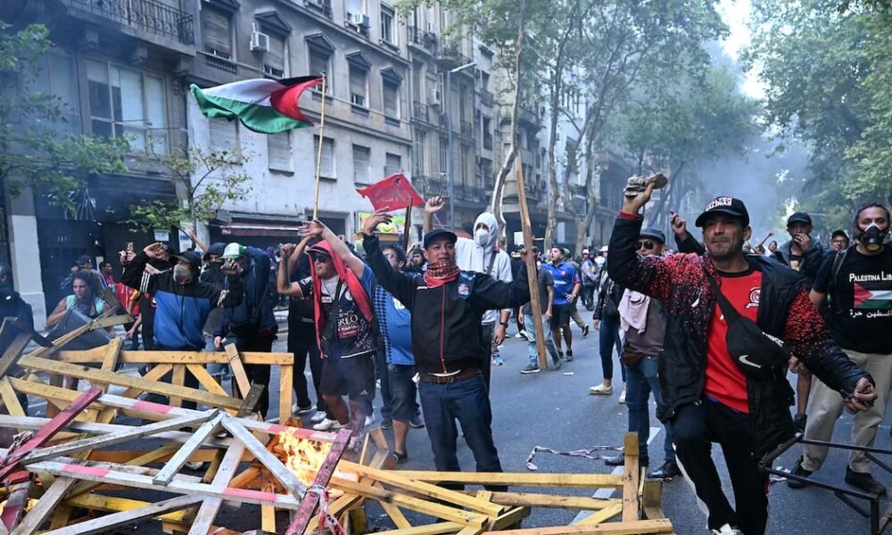 Más de la mitad de los detenidos por los incidentes en el Congreso tiene graves antecedentes penales