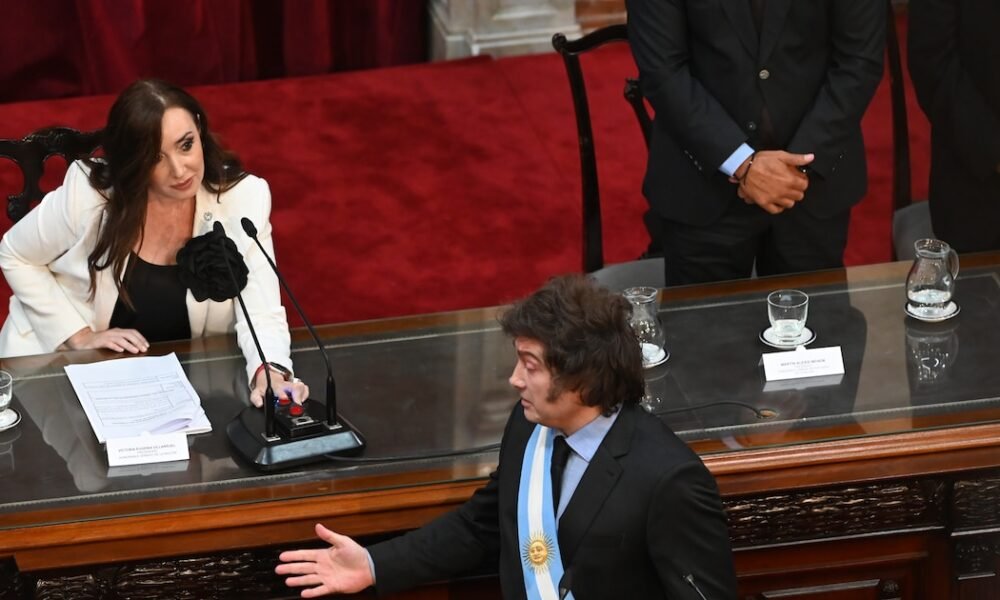 “No te apures”: el cruce entre Milei y Villarruel, que volvieron a verse en público luego de tres meses