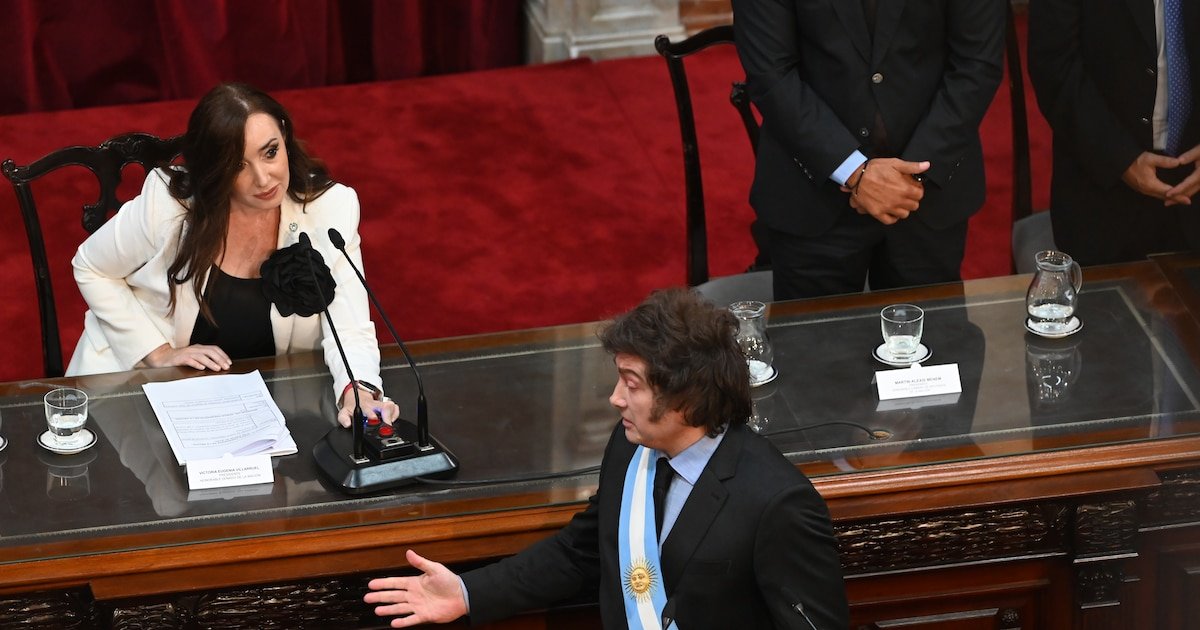 “No te apures”: el cruce entre Milei y Villarruel, que volvieron a verse en público luego de tres meses