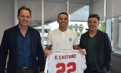 Oficial: River Plate anunció la contratación de Kevin Castaño