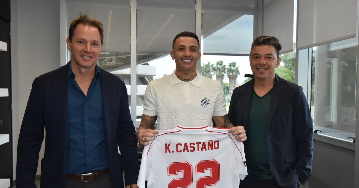 Oficial: River Plate anunció la contratación de Kevin Castaño