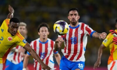 Paraguay remontó dos goles de diferencia y se llevó un valioso punto ante Colombia de visitante