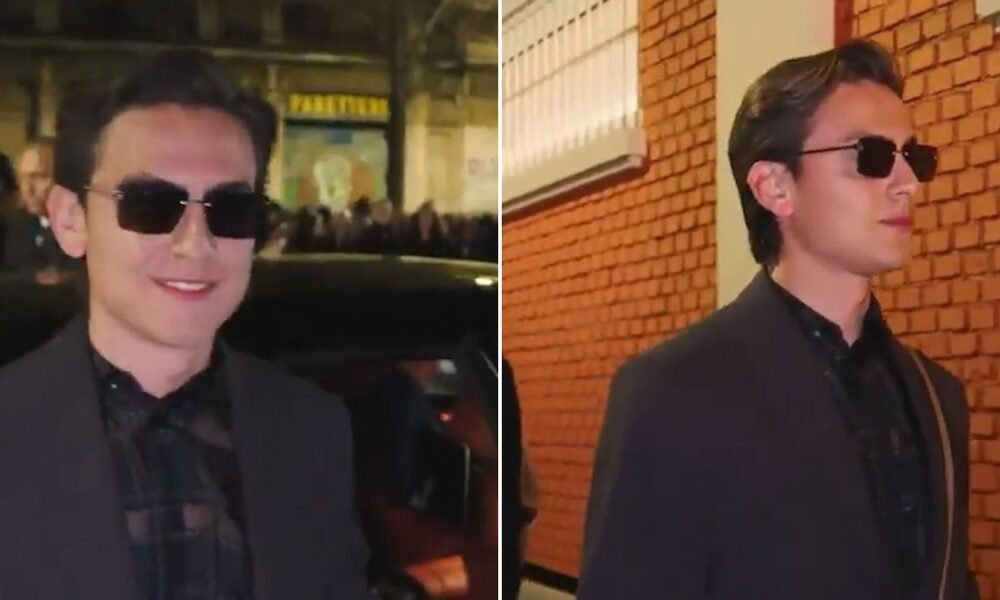 Paulo Dybala sorprendió con su look en un desfile de moda: el tremendo elogio de una gloria de la Roma