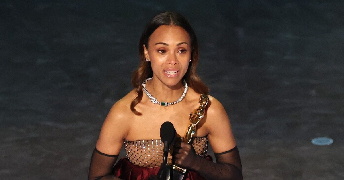 Premios Oscar 2025 EN VIVO: Zoe Saldaña ganó como Mejor Actriz de Reparto por “Emilia Pérez”