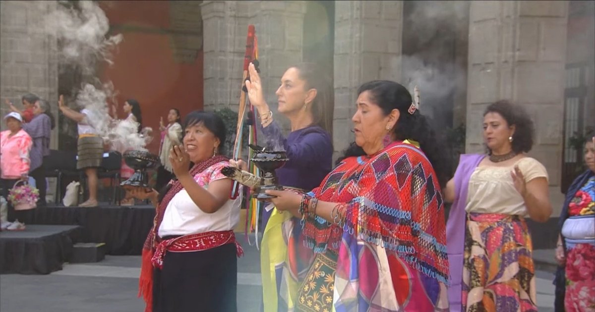 Sheinbaum conmemora 8M junto con mujeres indígenas; anuncia 10 acciones y 24 nuevas efemérides