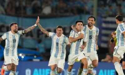 Sin Messi, Argentina le ganó con autoridad a Uruguay y quedó a un paso del Mundial 2026