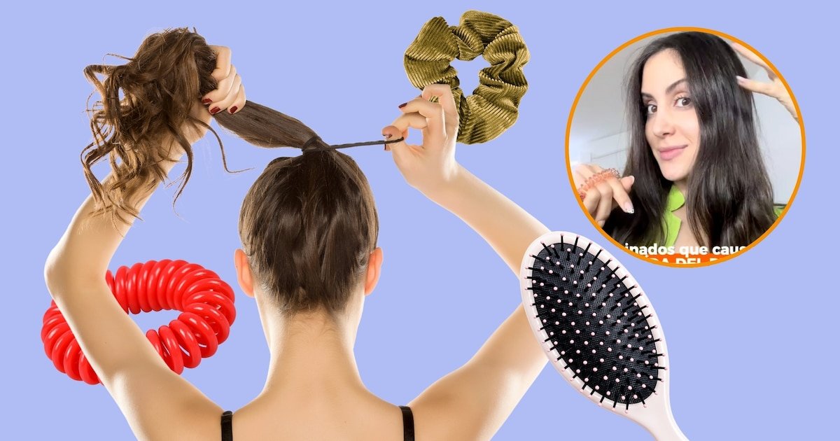 Una farmacéutica explica los peinados que provocan la caída del pelo: “Pueden provocar alopecia por tracción”