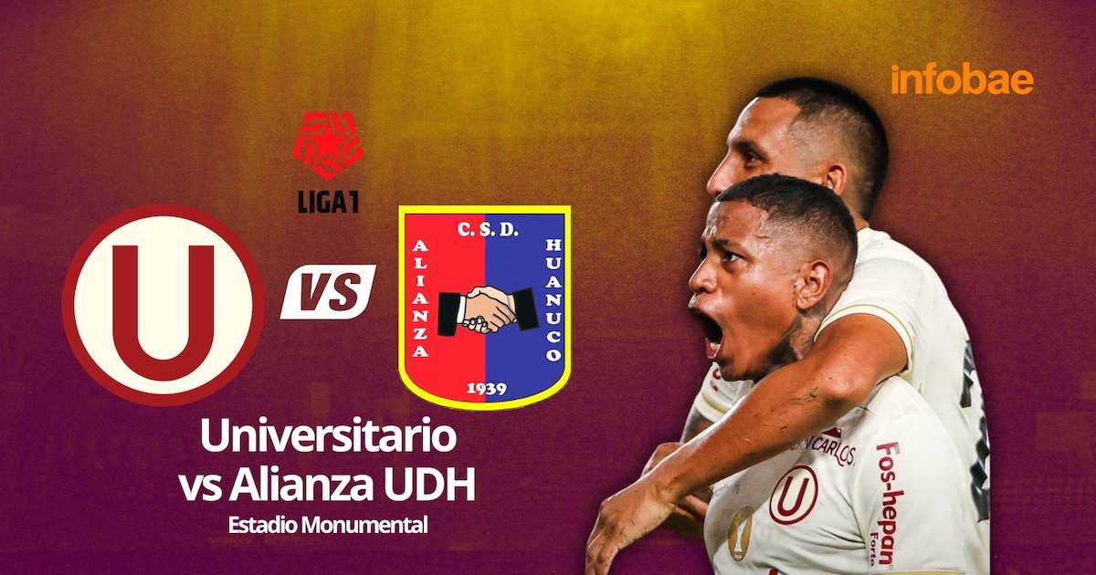 Universitario vs Alianza Universidad EN VIVO HOY: minuto a minuto del duelo por Torneo Apertura de la Liga 1 2025