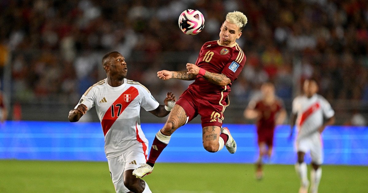 Venezuela y Perú buscan un triunfo para seguir en carrera rumbo al Mundial 2026