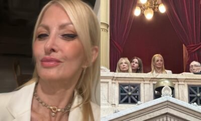 Yuyito González, presente en la apertura de la Asamblea Legislativa: sus fotos junto a los padres de Javier Milei