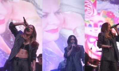 ¿Indirecta a Nodal? Así fue el homenaje de Belinda a Paquita con su tema “Rata de dos patas” en el Vive Latino