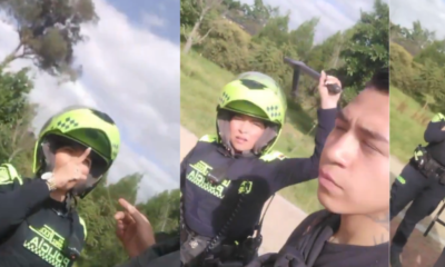 Imputan A Patrullera Que Se Hizo Viral por agredir A Ciudadano en Bogotá Que la Grabó en video