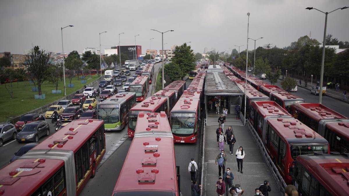 En Vivo Movilidad en Bogotá Hoy Jueves 24 de Abril