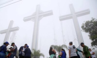 Más de 15 mil personas, en peregrinaje en los cerros de tres cruces y cristo rey en cali, este viernes santo