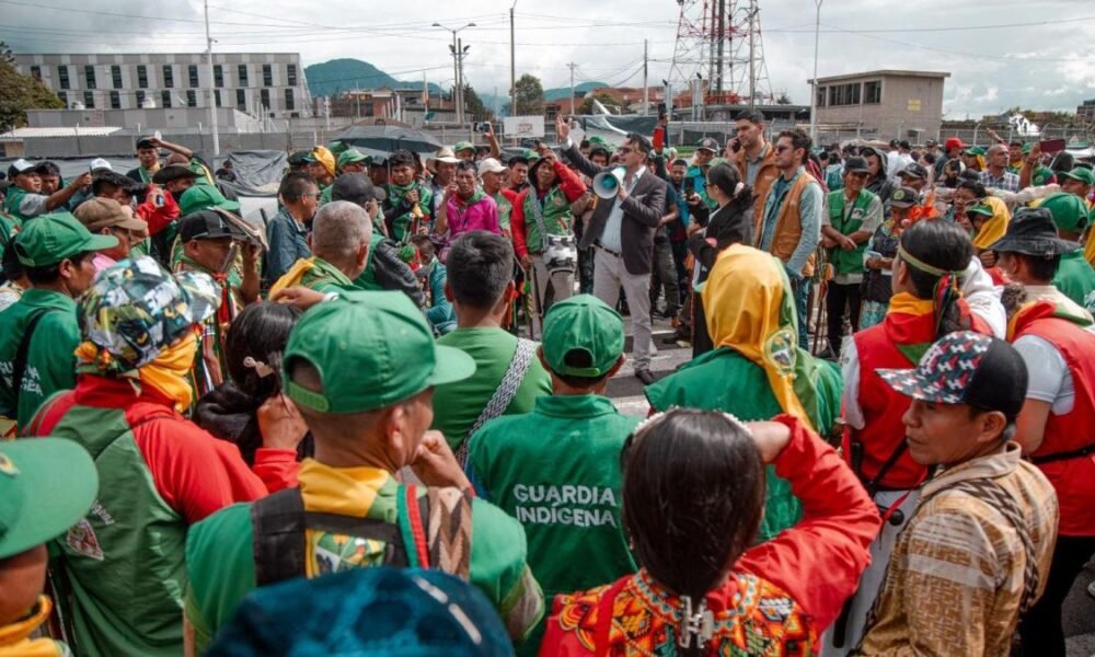 Bogotá se Prepara para la Llegada de 20,000 personas de la Minga Indígena