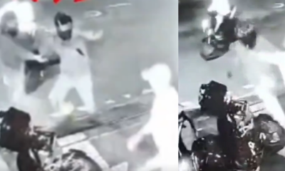 Vigilante se Enfentó a Tres Hombres Armados y Frustró el Robo de una Motocicleta en Bogotá