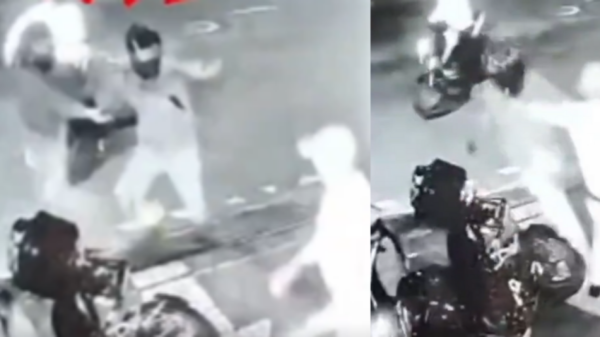 Vigilante se Enfentó a Tres Hombres Armados y Frustró el Robo de una Motocicleta en Bogotá