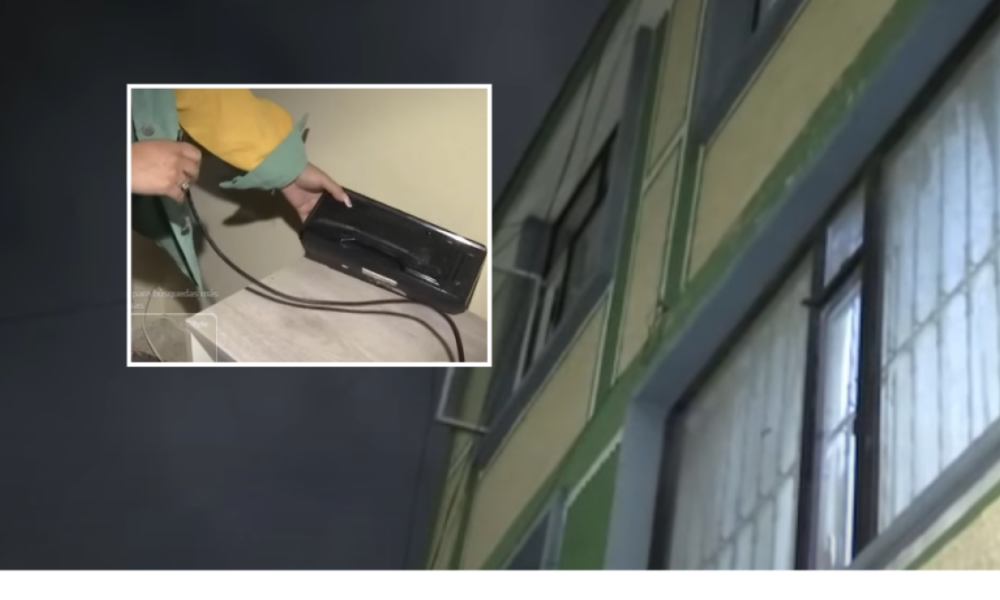 Sacaron Un televisor de 70 Pulgadas